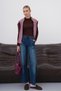 Women's Comfortable Fit Pants with Elastic Waist and Pockets - 3