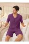 Pajama set, purple - 2