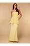 Rochie maxi, galben - 4
