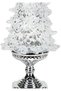 Christmas Ornament Lighted Pine Tree Crystal Look Transparent 20X51 Cm. - 3