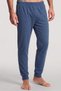 Men's Indigo Ribbed Long Bottom Underwear - 4