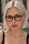 Blue Light Protective Glasses New Season Lightweight Optically Compatible Sturdy Frame for Small Faces - 3