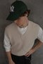 Men's Nopeli Pattern V-Neck Oversize Sweater - 5