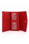 Stylish Design Wallet with Zippered Coin Compartment, Card Holder and Phone Compartment Red - 5