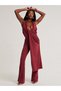 Long jumpsuit, red