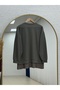 تنورة كانسيمال مطوية-ZN4591 كاكي - 7