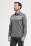 Men's Polo Neck Long Sleeve Sweatshirt - 6