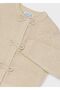 Girl's Knitted Cardigan Beige 4325 - 3