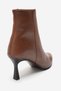 Women's Pointed Toe Thin Heeled Boots Real Leather Elvira Taba - 3