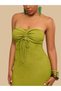Rochie midi, verde - 3