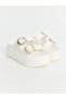 Peak New Season Ecru Thick Soled Women's Slippers