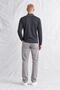 Men's Anthracite Footed Collar Single Snap Oysho Sweatshirt - 4