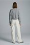 Side-Tie Slim Elastic Pants 8426A Ecru - 3