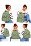 Unisex Luxury Water-Resistant Fabric Daily Travel and Backpack / 2602 - 5