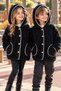 Wellsoft High Premium Quality Buttoned Hooded Unisex Children's Jacket with Pockets - 5