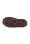 Suede Ultra Mini Platform Knitted Sole Boots with Plush Fur Inside - 6