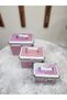 Aluminum Medium Size "Cryptographed" Makeup Bag Organizer - 5