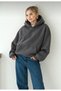 Women's Oversize Sweatshirt with Hood and Kangaroo Pocket