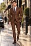 Luxury, Italian Cut, Slim Fit, Blazer Men's Suit - 6