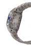 Royal Skeleton TR1005M Men's Square Watch, Blue Skeleton Dial, Silver Stainless Steel Bracelet, Quartz Analog Wrist Watch, Luxury Style Watch for Men, Gift for Men - 4