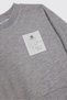 Baby Girl Grey-Melange Sweatshirt - 3