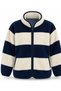 Women's Zippered Patterned Plush Fleece - 3