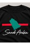 تيشيرت Saudi Arabia لون أسود - 3