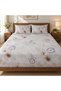 Luxury 3-Piece Cannon Cotton Bedsheet King Size (270x250 cm) – 200 Thread Count Flat Sheet with 2 Pillow Covers, Soft Breathable 3-Piece Bedding Set King Size (White., King (U.K. Standard)) - 3