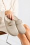 Women's Closed-Front Comfortable Soft Eva Sole Suede Look Nubuck Indoor Women's Slippers