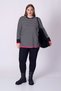 Contrast Striped Sweatshirt - 2
