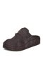 Women's Closed-Front Comfortable Soft Eva Sole Suede Look Nubuck Indoor Women's Slippers - 5