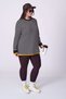 Contrast Striped Sweatshirt - 6