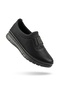 Wanetti 6142 Black Full Orthopedic Comfortable Seasonal Daily Women's Shoes