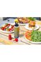 Sauce bottle, with 3 interchangeable ends, 350 ml, plastic - - 2