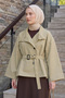 Belted Trench Coat 202723 - Khaki - 3