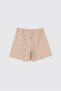 Girl's Floral Embroidered Mink Shorts Skirt - 2