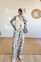 Gray Camouflage Patterned Cargo Pocket Trousers - 3