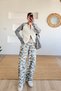 Md Gray Double Zipper Raglan Sleeve Cardigan - 3