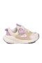 Lilac Velcro Patterned Baby Girl Sneakers - 2