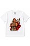 Graphic Kids T-Shirt with Wolf, Eagle and Warrior Figures - 2
