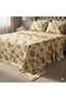 Luxury King Size Bedding Set 3-Piece | Digital Floral Bedsheet | Wrinkle-Free & Easy Care and 1 Flat Bedsheet & 2 Pillow Covers. King (U.K. Standard)) (Cream Floral!, King (U.K. Standard))