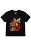 Graphic Kids T-Shirt with Wolf, Eagle and Warrior Figures - 2