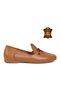Tan Genuine Leather Women's Casual Shoes