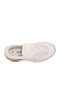 White Knitted Stone Detailed Women's Casual Shoes - 4