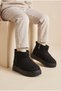 Children's Fur Lined, Suede Look, Zippered, Thick Sole, Ankle Boots - 5