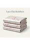 Luxury 3-Piece Turkish Satin Cotton Bedsheet Set – King Size | Ultra Soft, Breathable & Wrinkle-Resistant | Elegant Collection Bedding with 2 Pillowcases (Light Pink Floral!, King (U.K. Standard)) - 4