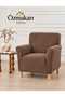 Jacquard Tree Bark Pattern Single Sofa Cover / Sofa Cover 1 Piece