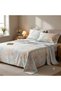 Luxury 3-Piece Turkish Satin Cotton Bedsheet Set – King Size | Ultra Soft, Breathable & Wrinkle-Resistant | Elegant Collection Bedding with 2 Pillowcases (Turquoise, King (U.K. Standard)) - 5