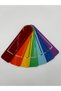 3D-Printed Chakra-Themed Bookmark Set: Colorful Decorative Bookmarks - 3