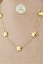 Steel Necklace - Balloon Star 316L Steel Snake Chain Necklace Non-Tarnish Non-Fade 42+5cm